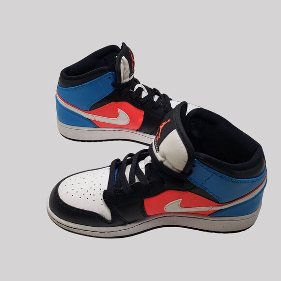 Nike Air Jordan 1 Mid Game Time GS CV4891-001 Orbit 6.5Y - Picture 7 of 10